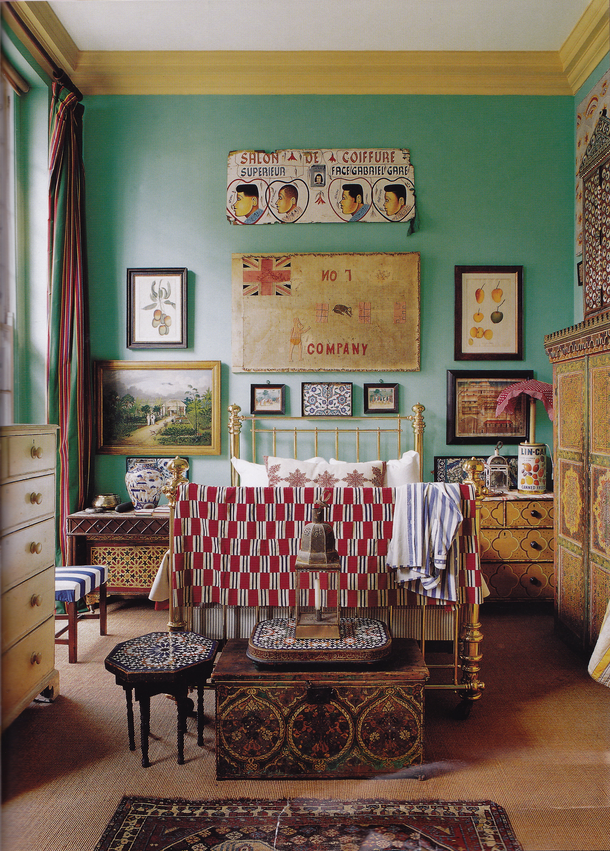 Peter Hinwood's London Bedroom, WoI 2008