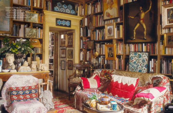Umberto Pasti's Milan Living Room