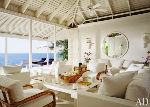 Ralph Lauren-Guest House Living Room-Round Hill-Jamaica