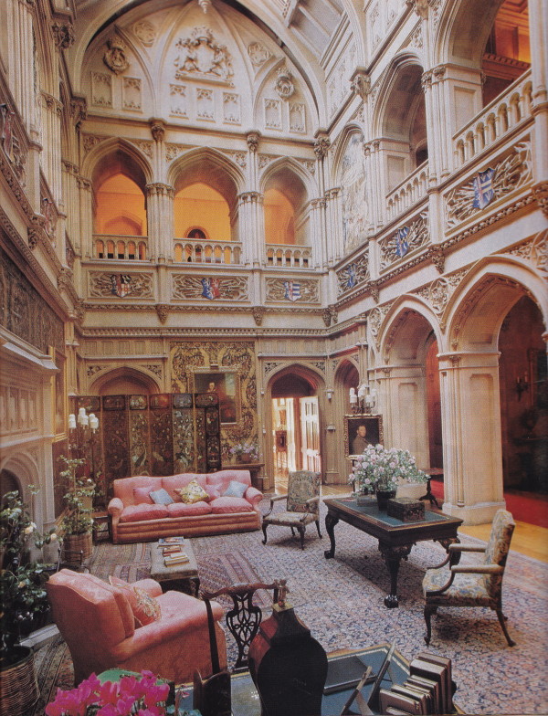 The Saloon-Highclere Castle HG 1989