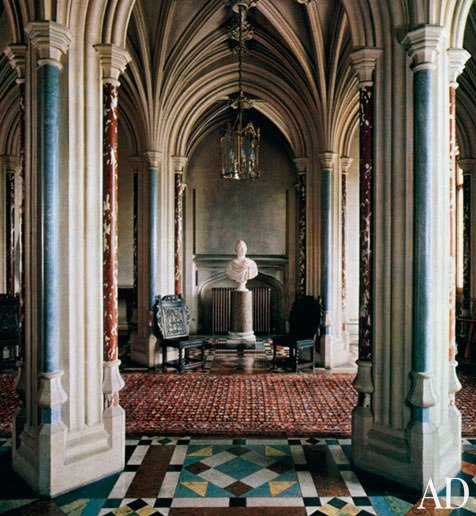 Entrance Hall-Highclere-AD 1979