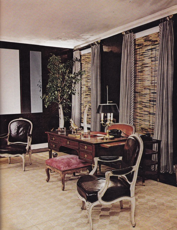 Kevin McNamara-Brown Living Room-The NY Times Book of Interior Design and Decoration-Norman McGrath