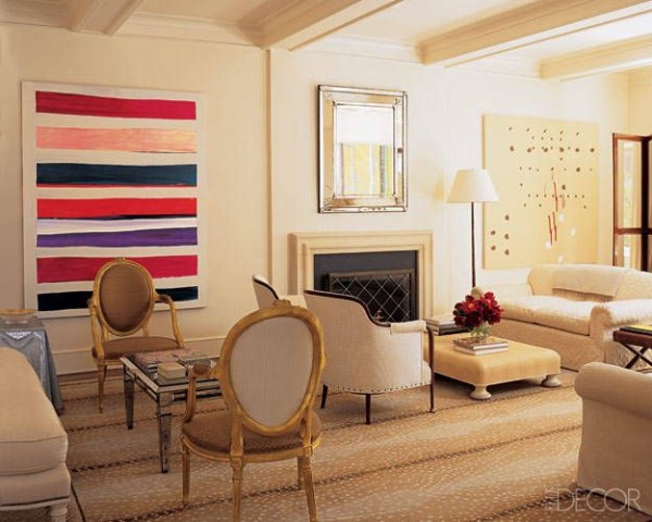 A Manhattan living room designed by Randall Ridless. Photo by Simon Upton.