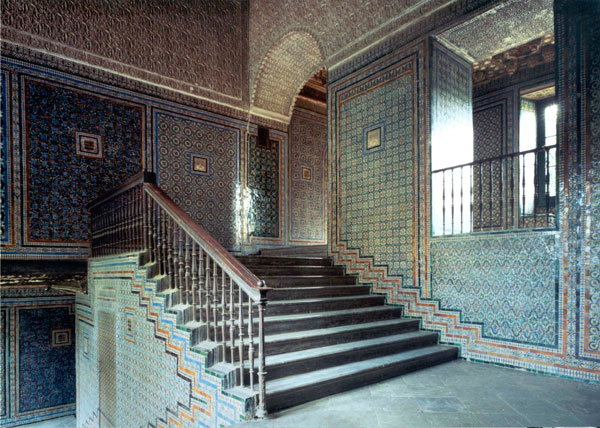Staircase-casa pilatos-seville-spain